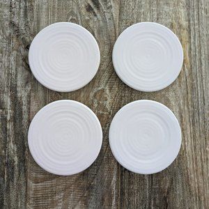 Set of 4 ceramic coasters